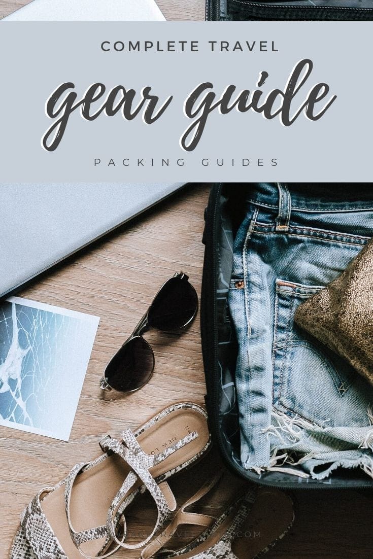 travel gear guide pinterest cover